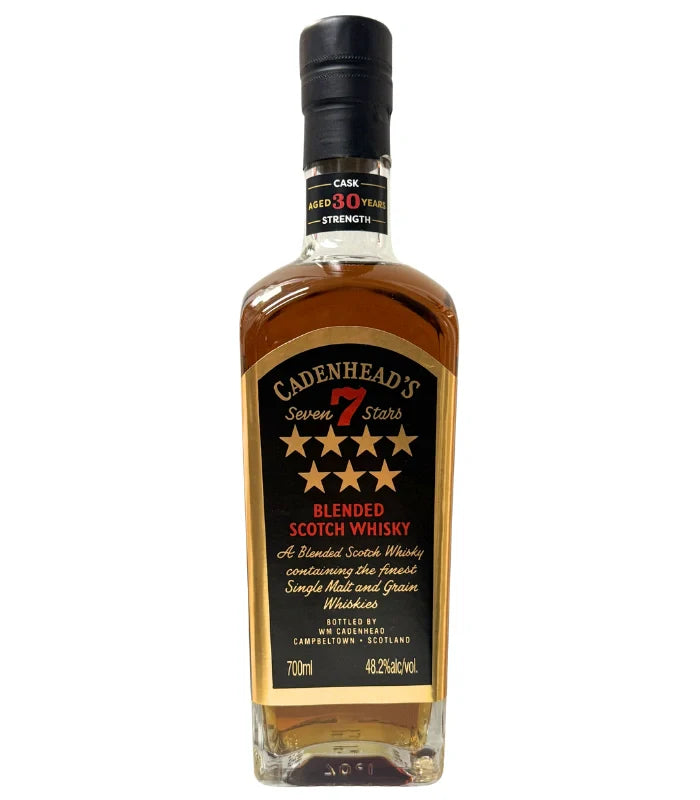 Cadenhead's 7 Stars 30 Year Old Cask Strength Scotch Whisky 700mL