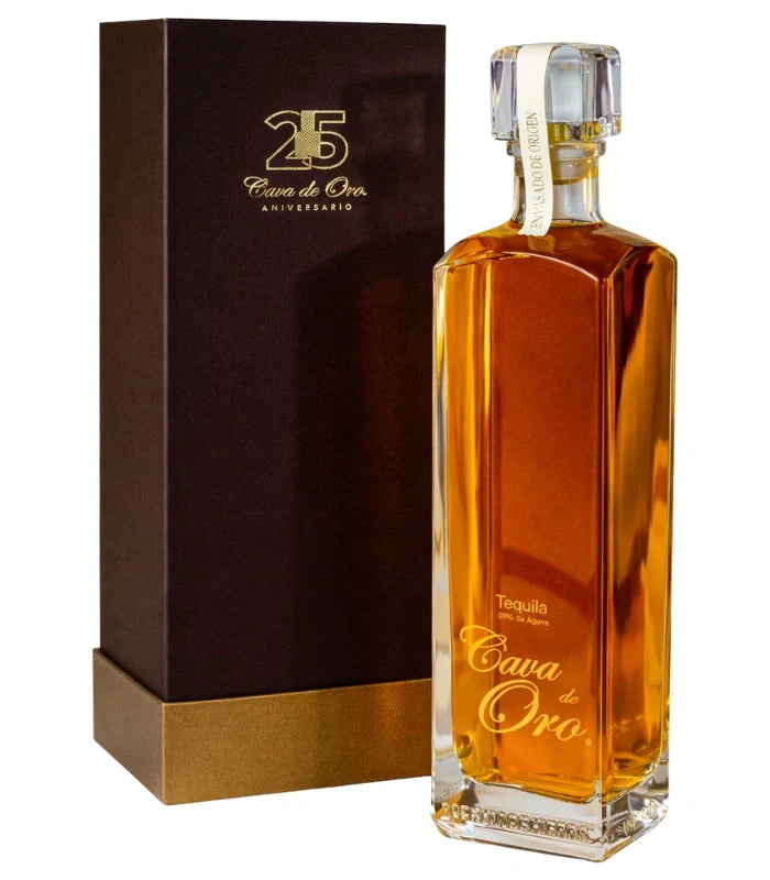 Cava De Oro 10 Year Tequila Extra Anejo 25th Anniversary Edition