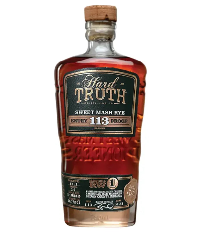Hard Truth Sweet Mash Rye 113 Proof 750mL