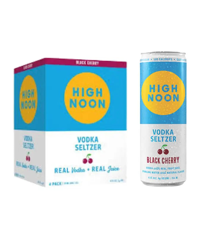 High Noon Vodka Seltzer Black Cherry 4-Pack