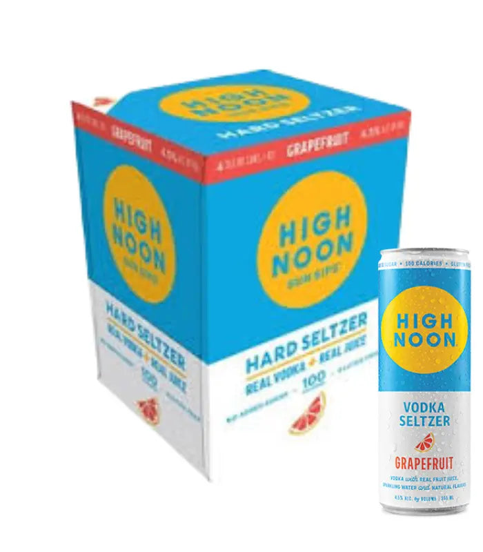 High Noon Vodka Seltzer Grapefruit 4-Pack
