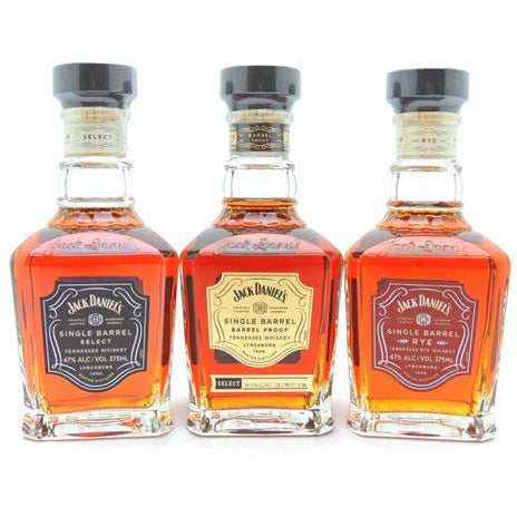 Jack Daniel's Whiskey Set Single Barrel, Single Barrel Rye, Barrel Proof - 375ml