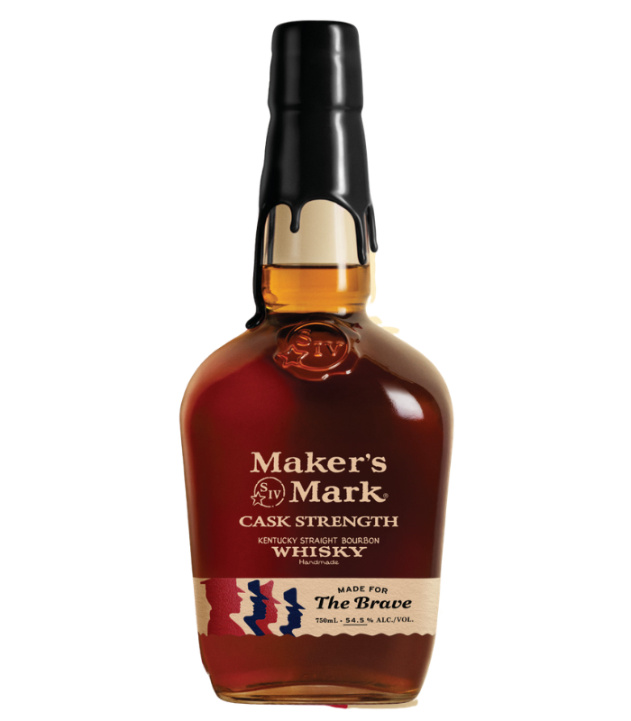 Maker's Mark Cask Strength Made For The Brave Bourbon 750mL