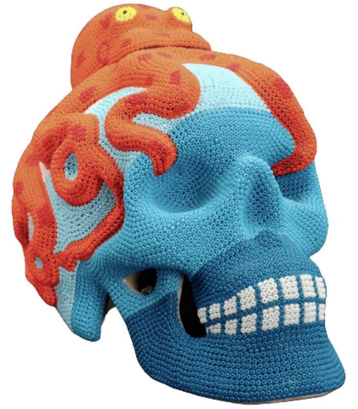 OctoBlue Tequila Extra Anejo Huichol 750mL