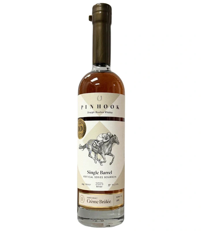 Pinhook 10 Year 'Crème Brûlée' Vertical Series Single Barrel Bourbon 2025 Release 750mL