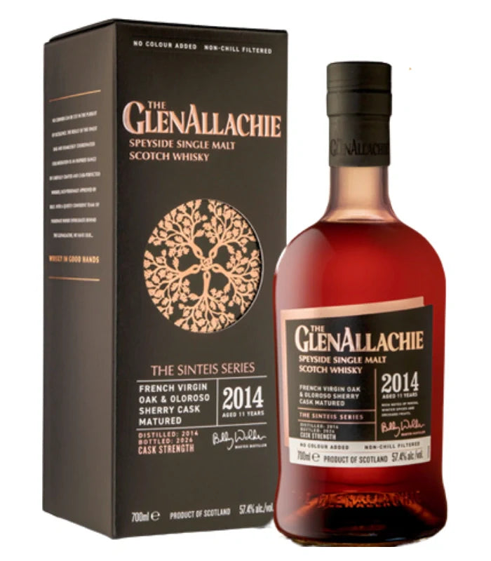 The GlenAllachie The Sinteis Series Part 3 2014 11 Year French Virgin Oak & Sherry Cask Scotch Whisky