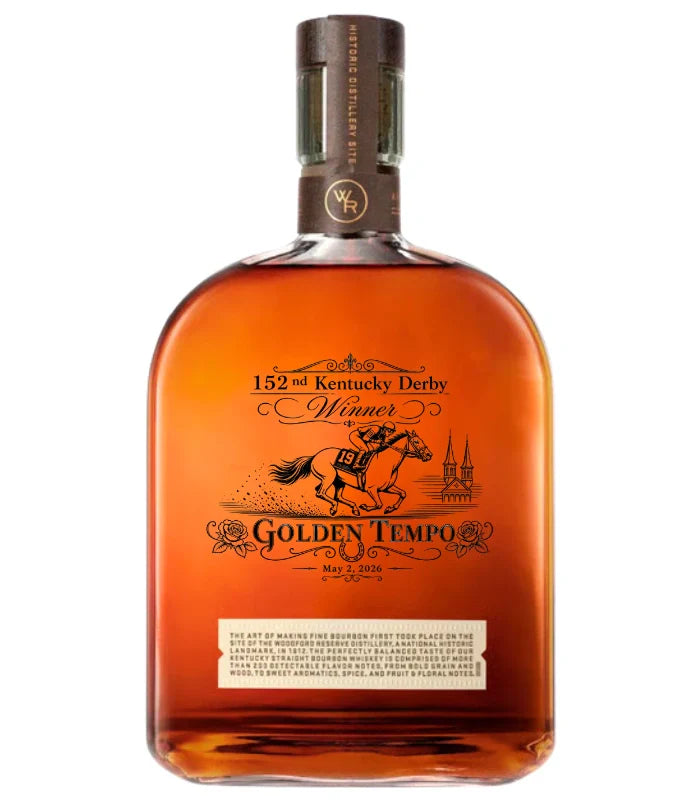 Woodford Reserve Bourbon Golden Tempo Champion Edition 750mL