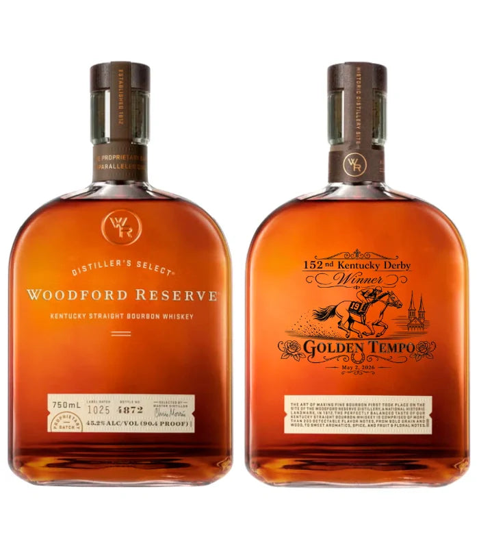 Woodford Reserve Bourbon Golden Tempo Champion Edition 750mL