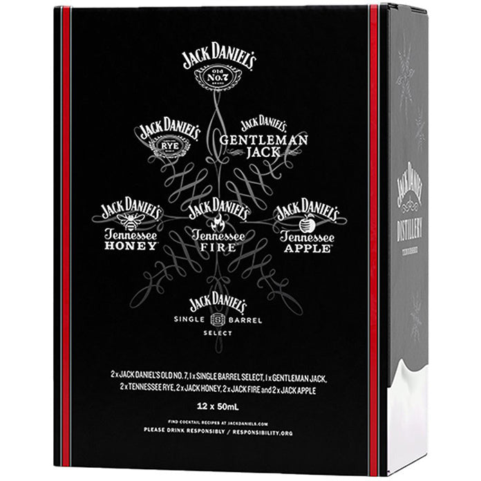 Jack Daniel's Holiday Countdown Calendar 50ml 12 Pack
